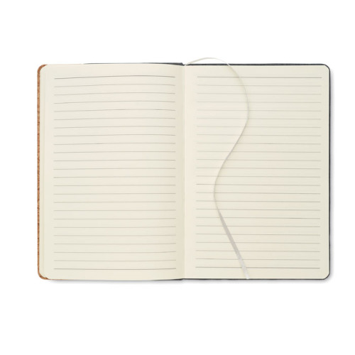 Notatnik korkowy A5 RPET Kamienny Szary MO2553-15 (3)