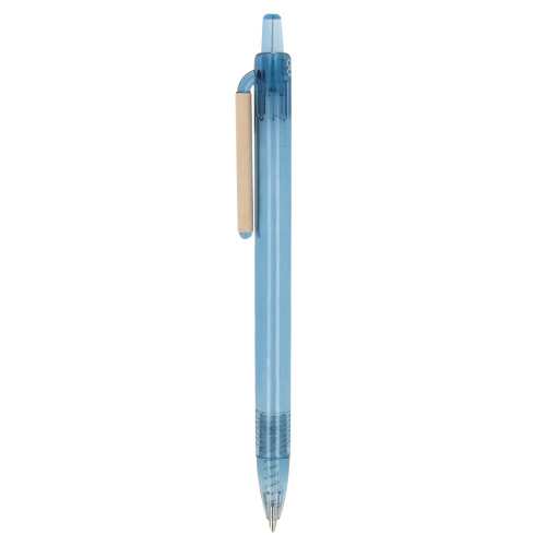 Pióro kulkowe, spinacz do papieru Transparentny / niebieski LT87822-N0411 (1)