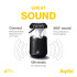 Głośnik Bluetooth Aqiila Soundbird B10 z podświetleniem i funkcją powerbanku Czarny LT45207-N0002 (8) thumbnail