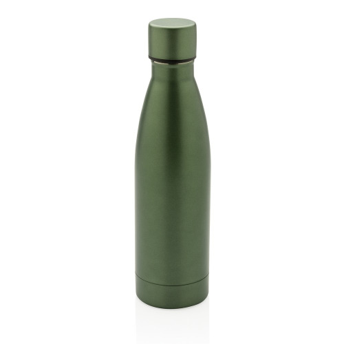 Butelka termiczna 500 ml, stal nierdzewna z recyklingu Zielony P433.277 (4)