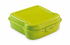 Pudełko śniadaniowe "kanapka" jasnozielony V9525-10  thumbnail