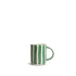 Kubek Liz Stripe, zielony/biały Biały 5283907512-00--00  thumbnail
