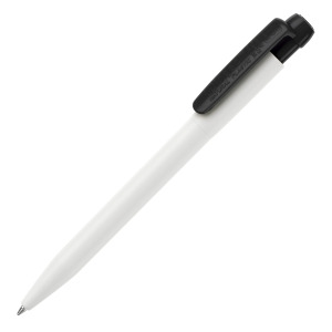Długopis Ingeo TM Pen nieprzezroczysty Biały / czarny