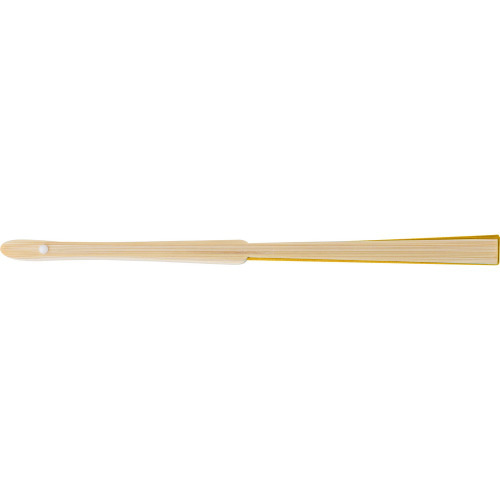 Wachlarz z bambusa żółty V2201-08 