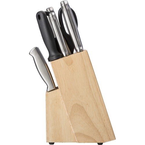 Zestaw noży kuchennych drewno V9564-17 (4)
