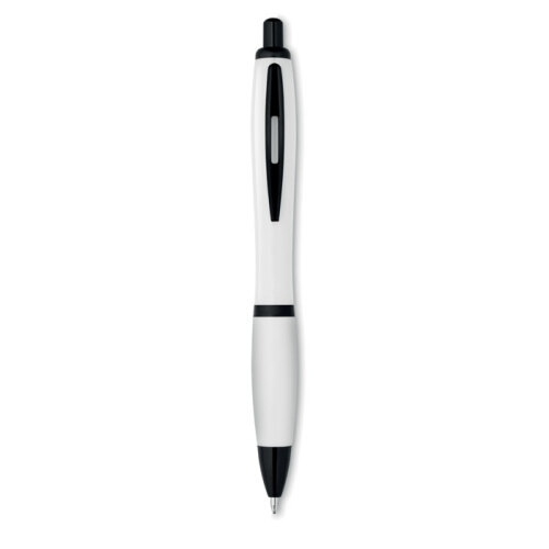 Kolorowy długopis z czarnym wy biały MO8748-06 