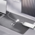 Xoopar Mr. Bio Long Multi Cable USB-C 1 metr  Biały LT41032-N0001 (1) thumbnail