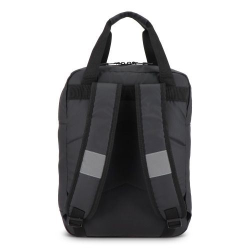 Plecak z powłoką PU, wykonany z materiału R-PET 600D, 27,5 x 12 x 37,5 cm, 12 l Czarny LT95362-N0002 (2)
