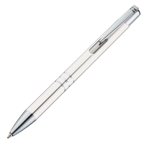 Długopis metalowy ASCOT biały