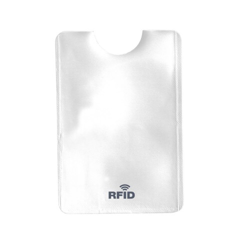Etui na kartę kredytową, ochrona RFID biały V0891-02 