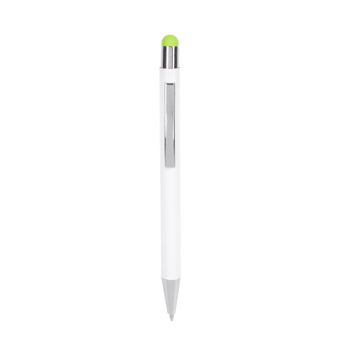 Długopis, touch pen jasnozielony V1931-10 