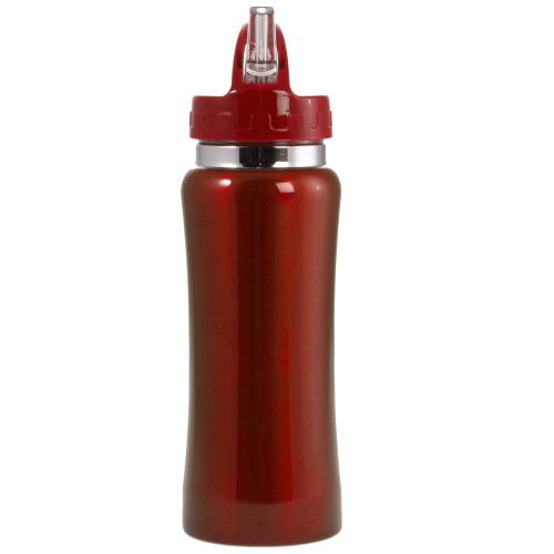 Bidon, butelka sportowa 600 ml czerwony V4656-05 (1)