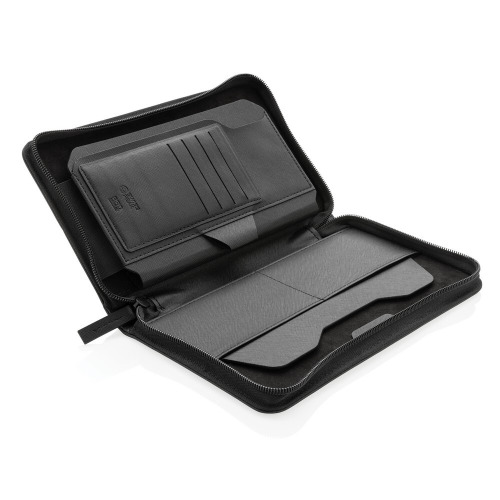 Portfel Swiss Peak Heritage RPU, ochrona RFID Czarny P820.341 (5)