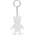 Brelok odblaskowy BEAR Biały 244906  thumbnail