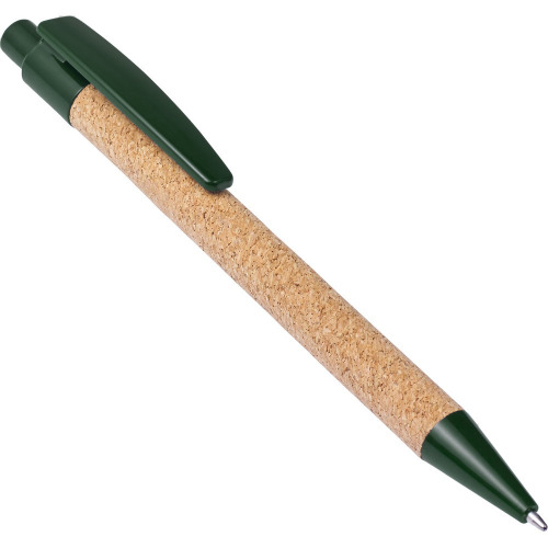 Długopis korkowy zielony V1928-06 (1)