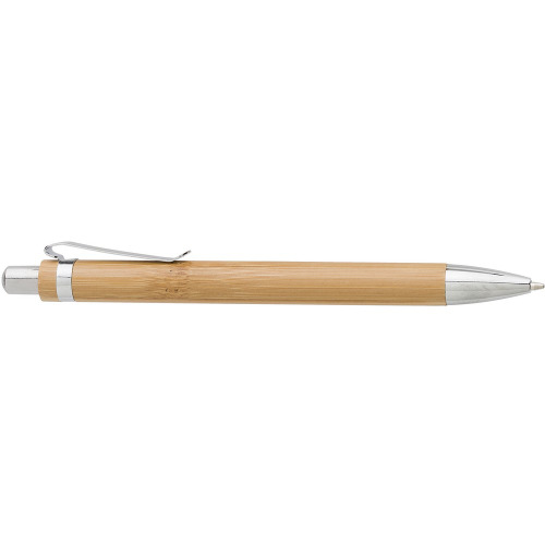 Bambusowy zestaw piśmienniczy, długopis touch pen i ołówek mechaniczny Brązowy V1803-16 (1)