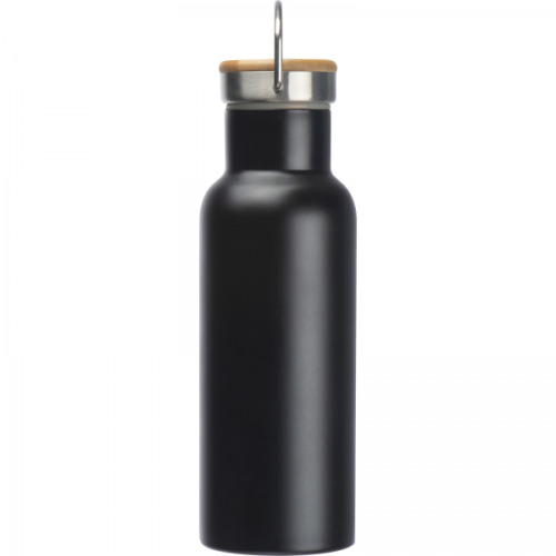 Butelka termiczna stalowa 500 ml EDOARDO Czarny 6098303 (5)