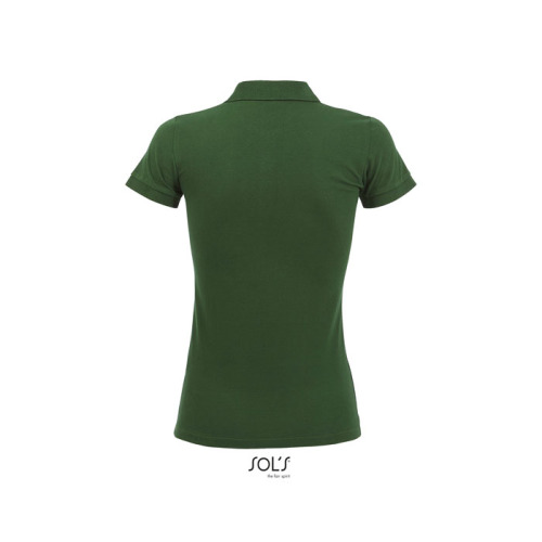 PERFECT Damskie POLO 180g Ciemno-Zielony S11347-BO-XL (2)