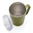 Kubek termiczny 420 ml, stal nierdzewna z recyklingu Green P433.057 (4) thumbnail