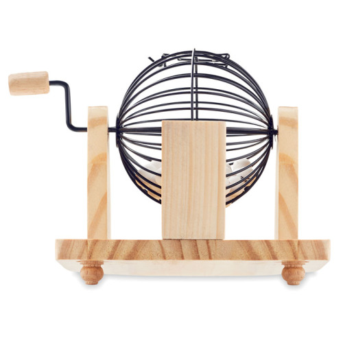 Zestaw do gry w bingo Drewna MO6614-40 (4)