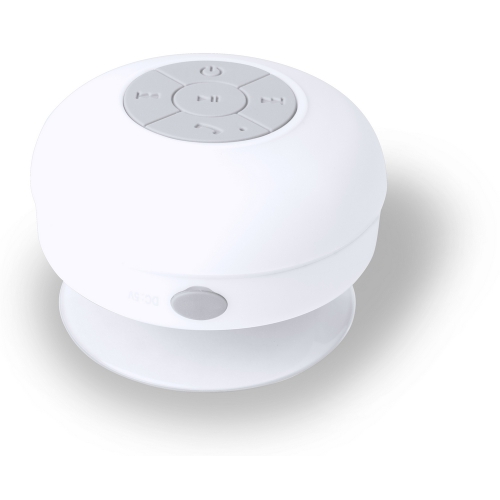 Głośnik Bluetooth, stojak na telefon biały V3518-02 