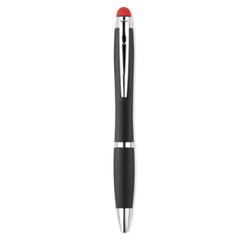 Długopis z podświetlanym logo czerwony MO9340-05 
