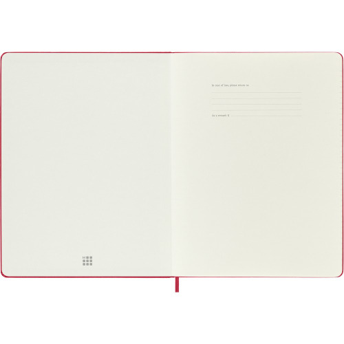 MOLESKINE Notatnik ok. B5 Czerwony VM404-05 