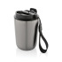 Kubek termiczny 380 ml Cuppa, stal nierdzewna z recyklingu srebrny, czarny P435.022 (12) thumbnail
