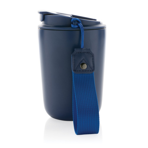Kubek termiczny 380 ml Cuppa, stal nierdzewna z recyklingu niebieski P435.025 (3)