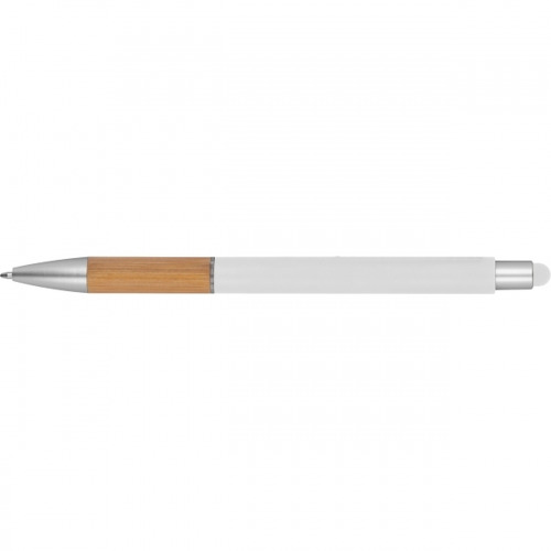 Długopis plastikowy touch pen TRIPOLI Biały 264206 (3)