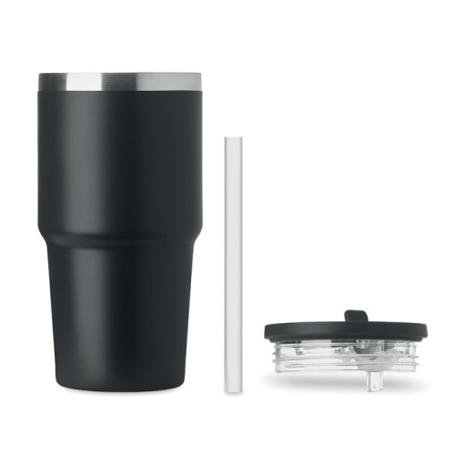 Kubek dwuścienny 500 ml Czarny MO3170-03 (5)