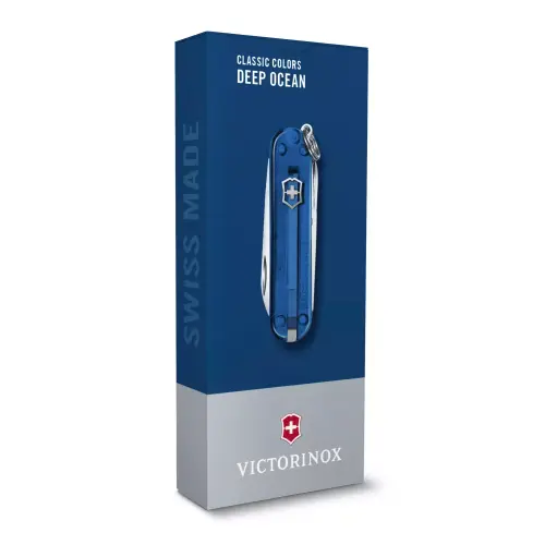Scyzoryk Classic SD transparentny Victorinox Niebieski 06223T24G04 (3)