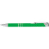 Długopis z aluminium z recyklingu półżelowy soft touch DUNMORE Zielony 399109 (2) thumbnail