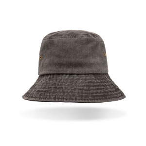 Kapelusz Bucket Bawełniany Vintage