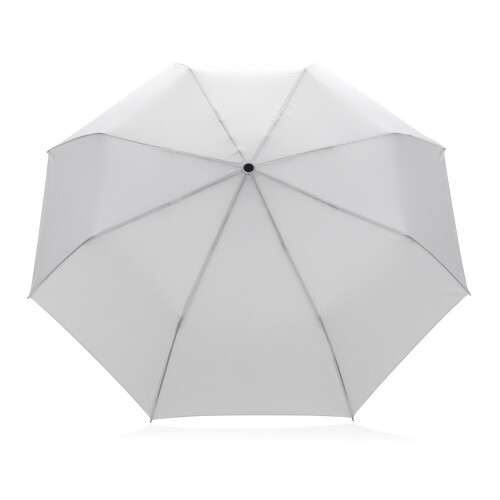 Mały bambusowy parasol 20.5" Impact AWARE rPET biały P850.573 (1)