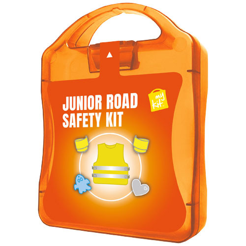 MyKit Bezpieczeństwo na drodze - Zestaw Junior Przezroczysty pomarańczowy 1Z259108 