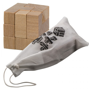 Gra układanka drewniana Brązowy