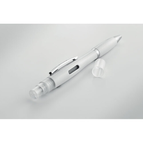 Antybakteryjny długopis biały MO6143-06 (5)