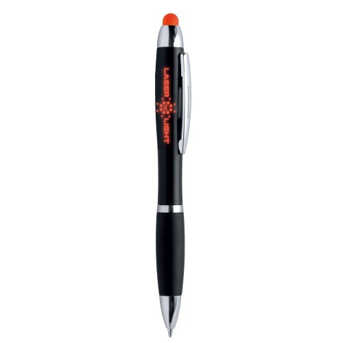 Długopis, touch pen pomarańczowy V1909-07 (1)