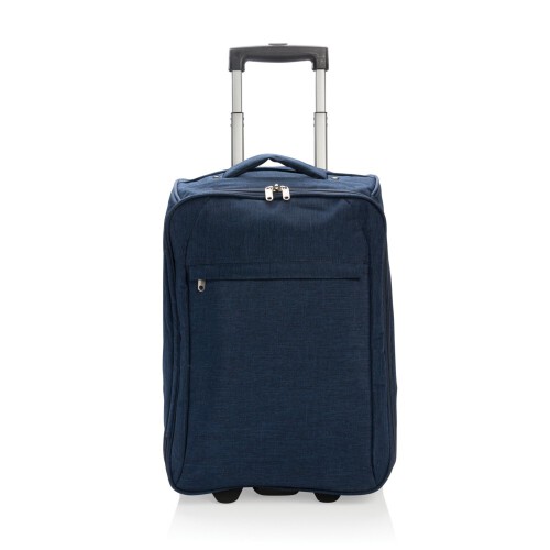 Walizka, składana torba podróżna na kółkach niebieski P787.025 (1)