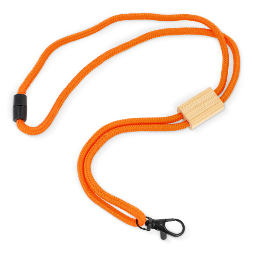 Paracord R-PET lanyard Pomarańczowy LT95306-N0026 (1)