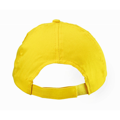 Czapka z daszkiem, rozmiar dziecięcy żółty V7052/A-08 (2)