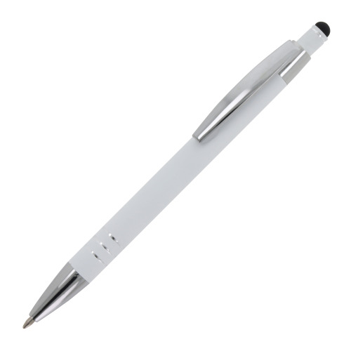 Ballpen Athens Metalowy miękki dotyk Biały LT87781-N0001 