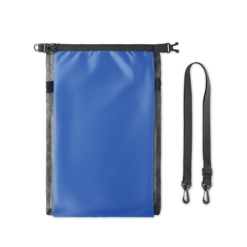 Wodoodporna torba 6L z paskiem niebieski MO6370-37 (1)