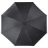 Deluxe 23'' dwustronny parasol otwierany i zamykany automatycznie Czarny LT97100-N0002 (3) thumbnail