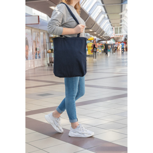 Torba z bawełny z recyklingu AWARE™ Niebieski P762.545 (6)