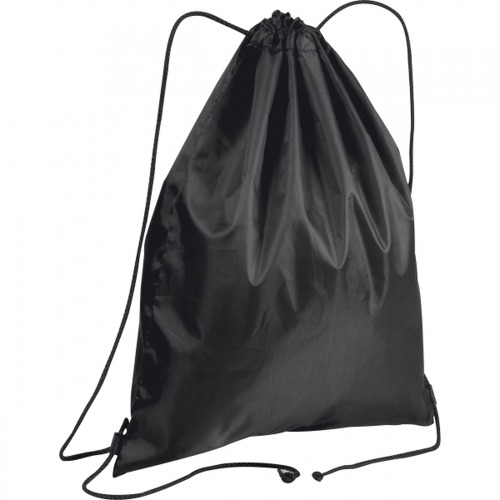 Worek z poliestru z recyklingu 210D WANDA Czarny 6470003 