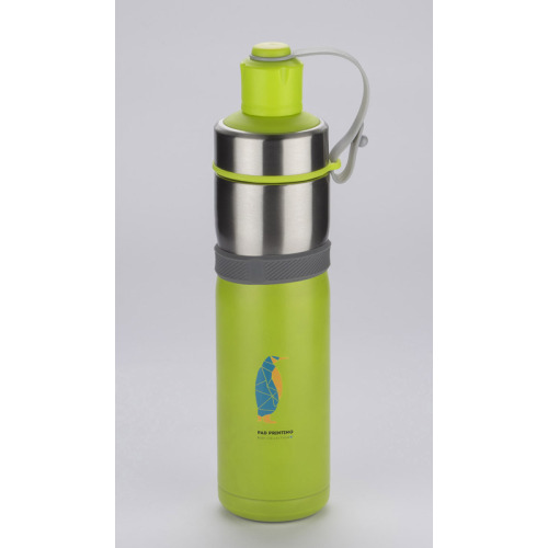 Bidon termiczny BREEZE 500 ml Zielony jasny 17666-13 (10)