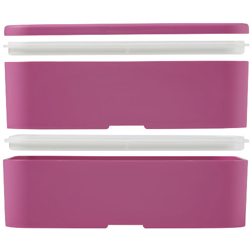 MIYO dwupoziomowe pudełko na lunch Magenta 21047041 (6)