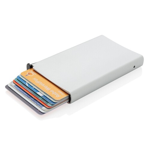 Etui na karty kredytowe, ochrona RFID srebrny P820.042 